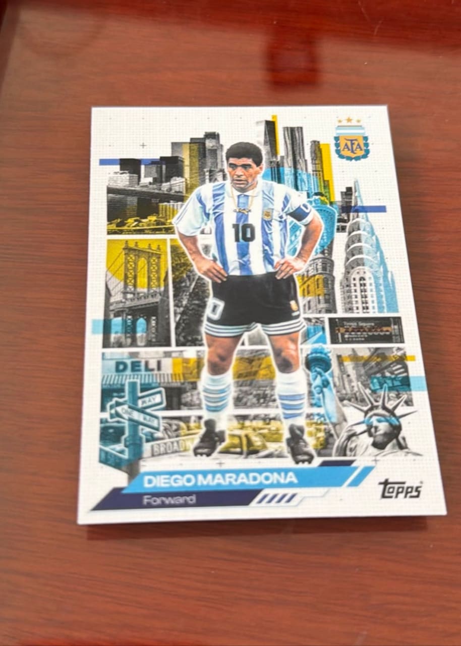 2018 Topps FC Diego Maradona