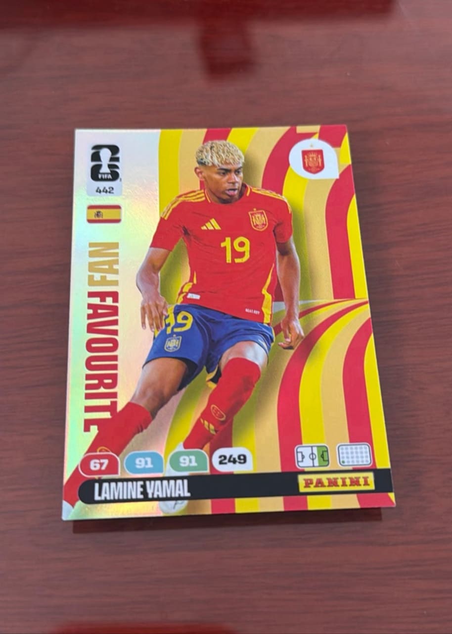 2026 Panini Adrenalyn XL FIFA World Cup 2026 Lamine Yamal