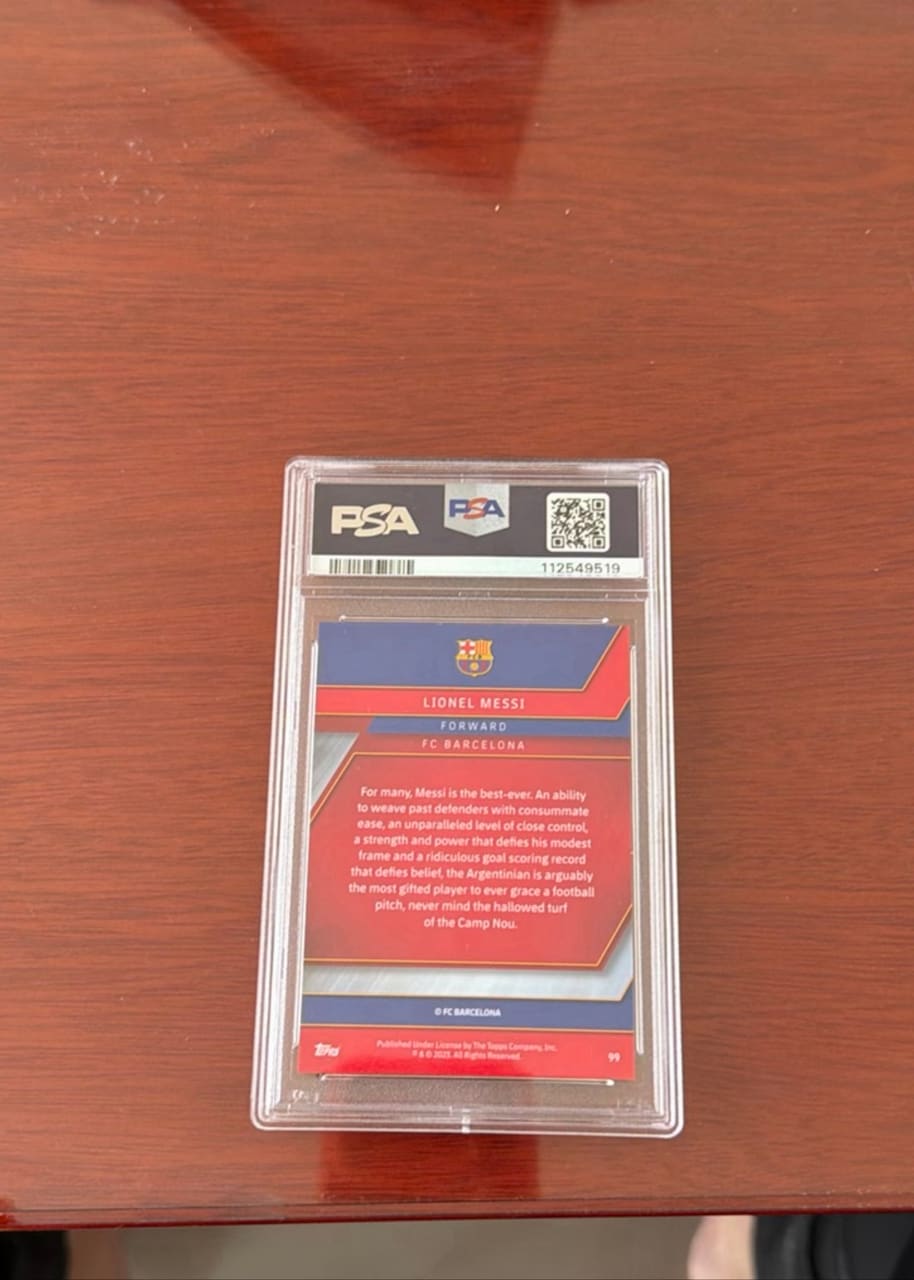2022-23 Topps Chrome FCB Lionel Messi, foto 2