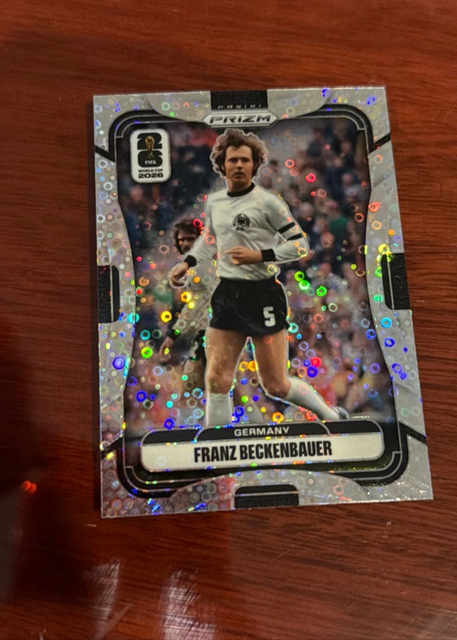 2026 Panini Prizm FIFA World Cup Soccer Franz Beckenbauer