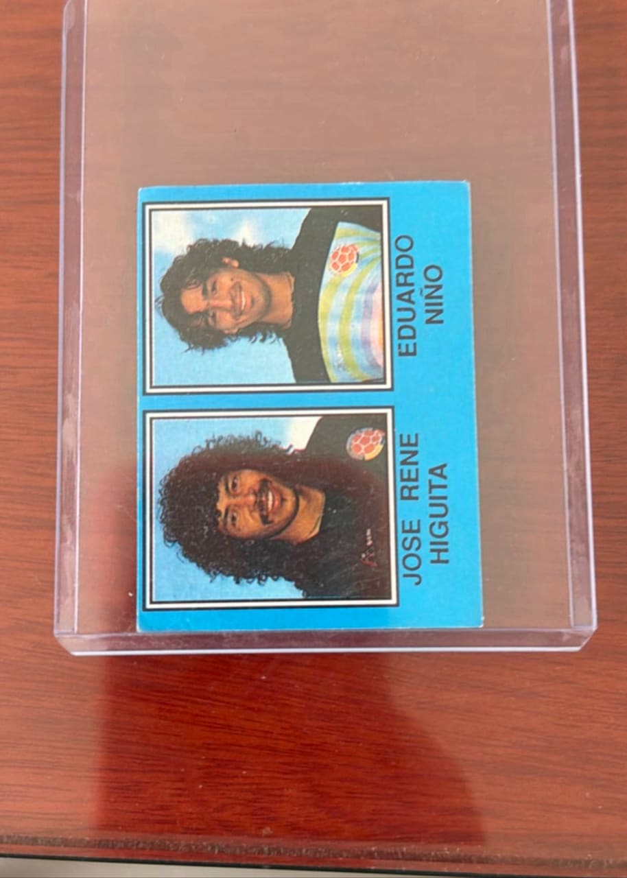 1991 Panini Futbol Colombia Eduardo Niño / Jose Rene Higuita