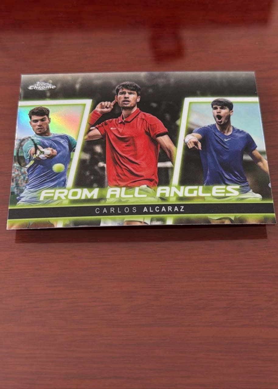 2025 Topps Chrome Carlos Alcaraz