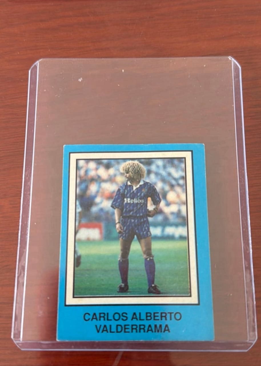 1991 Panini Futbol 91 Colombia Carlos Alberto Valderrama