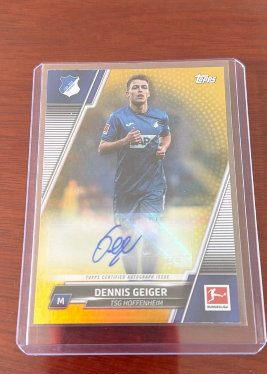 2022-23 Topps Bundesliga Dennis Geiger