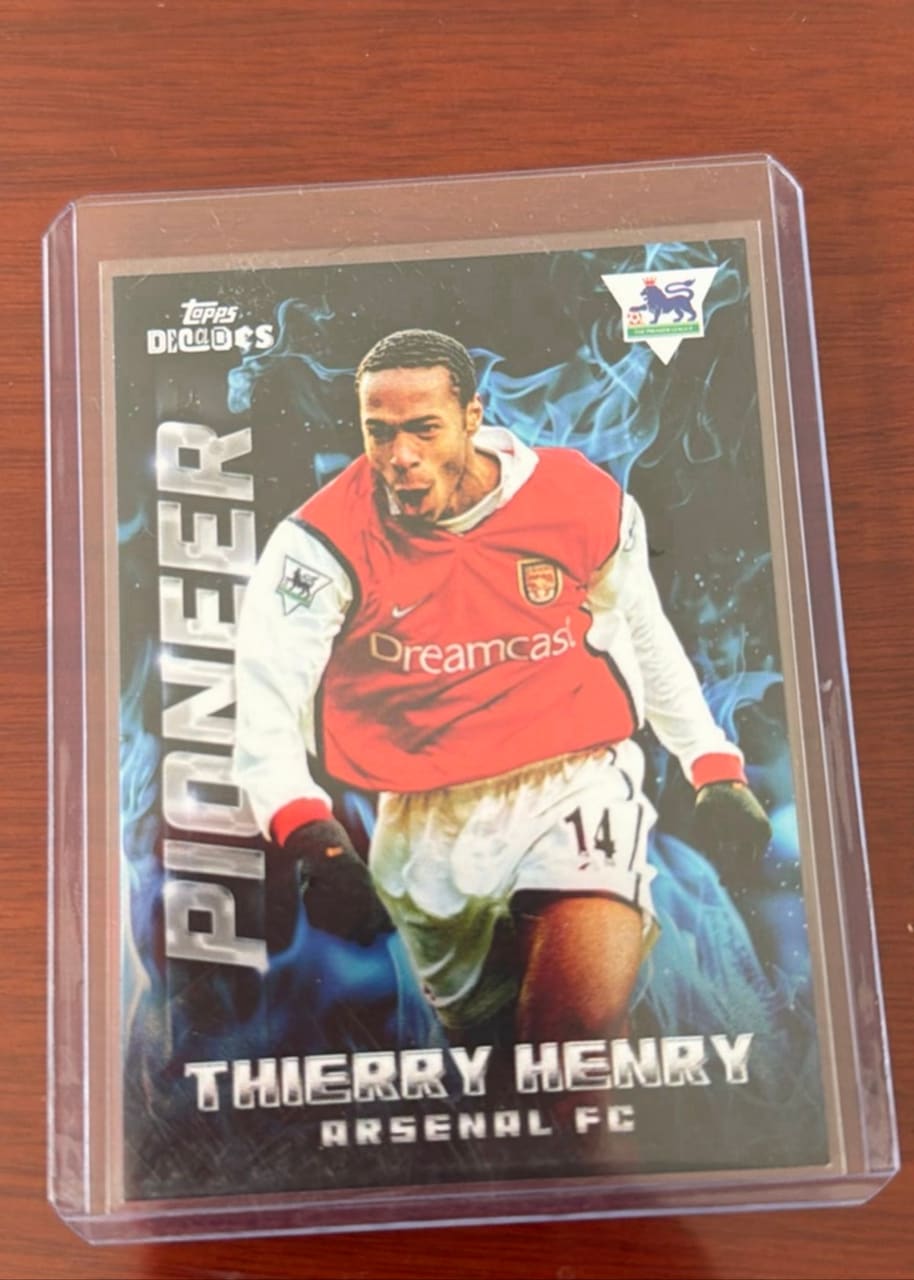 1999 Topps Dreamcast Thierry Henry