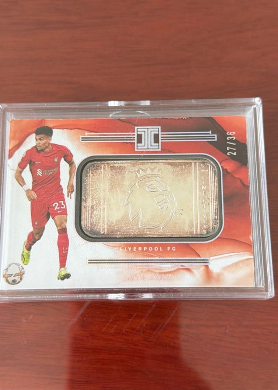 2022-23 Panini Impeccable Premier League Soccer Luis Díaz