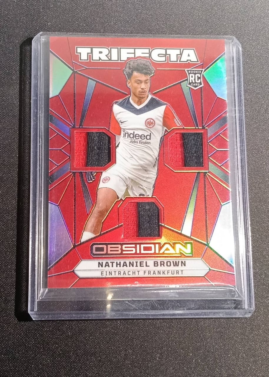 2024-25 Panini Obsidian Soccer Nathaniel Brown · Numerada 2/8