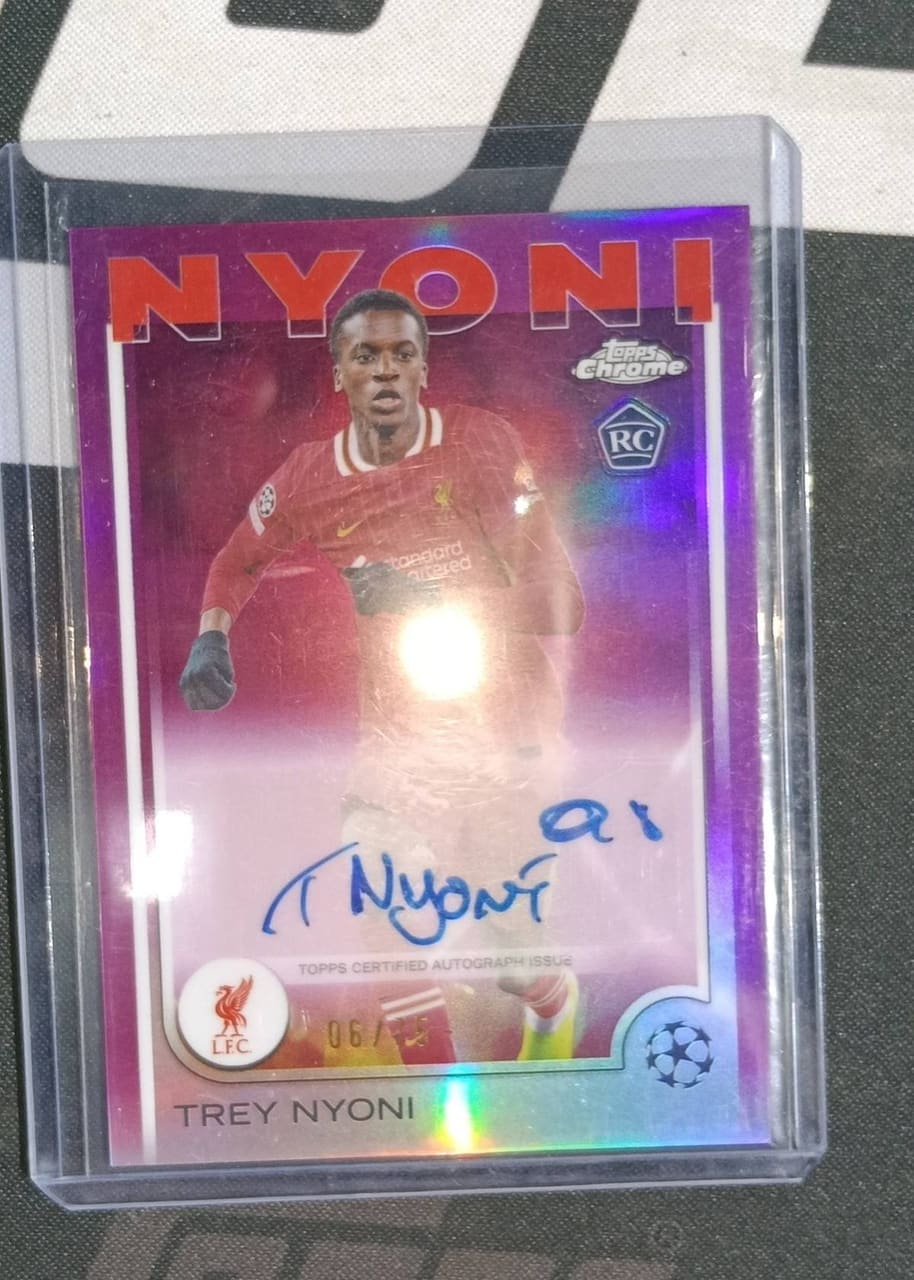 2024-25 Topps Chrome Competitions Trey Nyoni