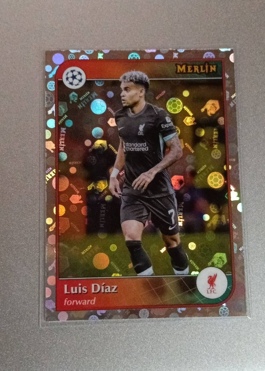 2025 Topps Merlin Collections Luis Díaz